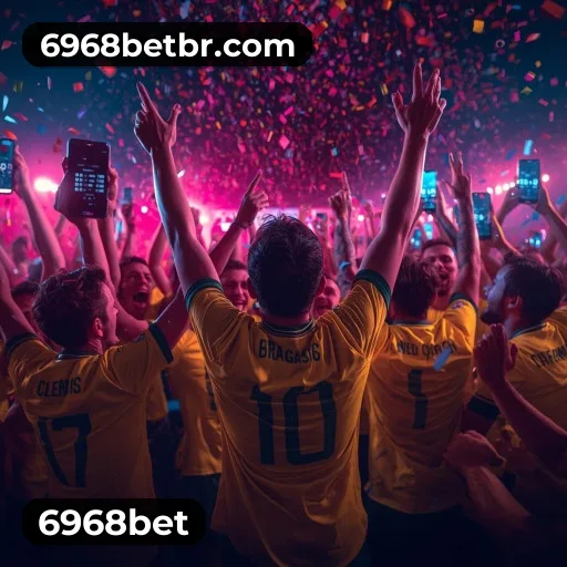6968bet bônus R$5.000 + 500 giros - Rollover 35x, prazo 30 dias, 38% taxa conversão